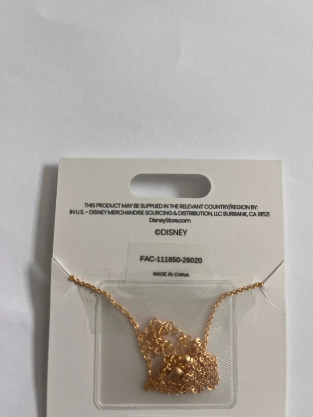 Disney Parks Walt Disney World Attractions Icons Necklace By Girls Crew New - Picture 2 of 2